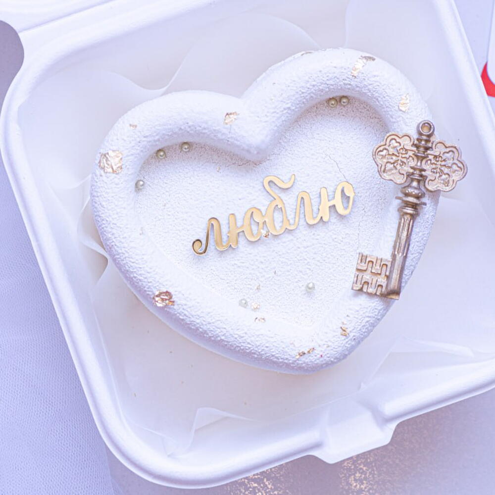 14 февраля муссовый бенто торт