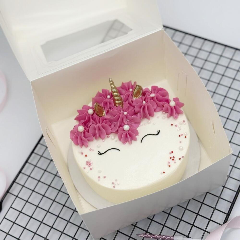 -15% Бенто торт милый розовый Единорог для принцессы