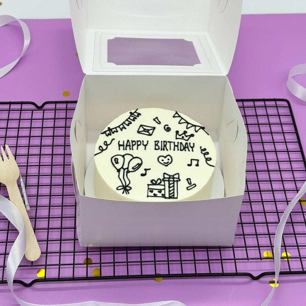 -15% Бенто торт на День рождения с прикольными рисунками