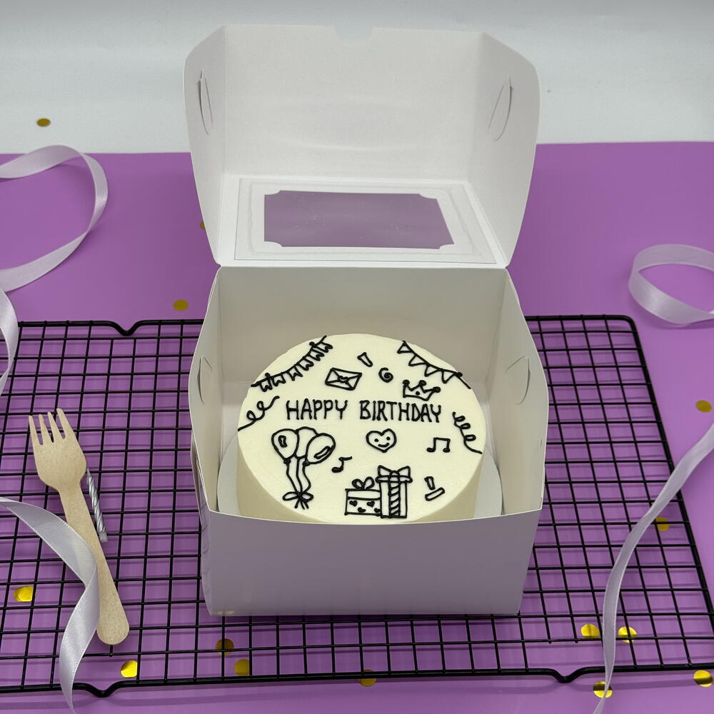 -15% Бенто торт на День рождения с прикольными рисунками