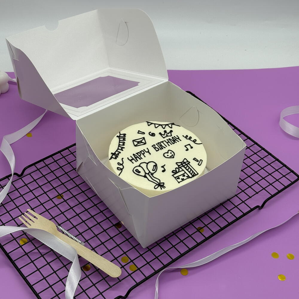 -15% Бенто торт на День рождения с прикольными рисунками