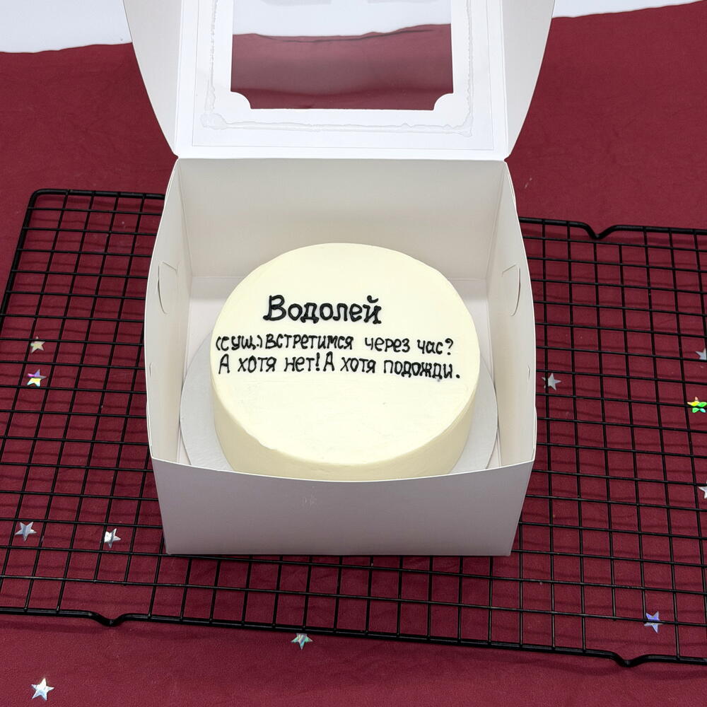 -15% Бенто торт на День рождения Водолею