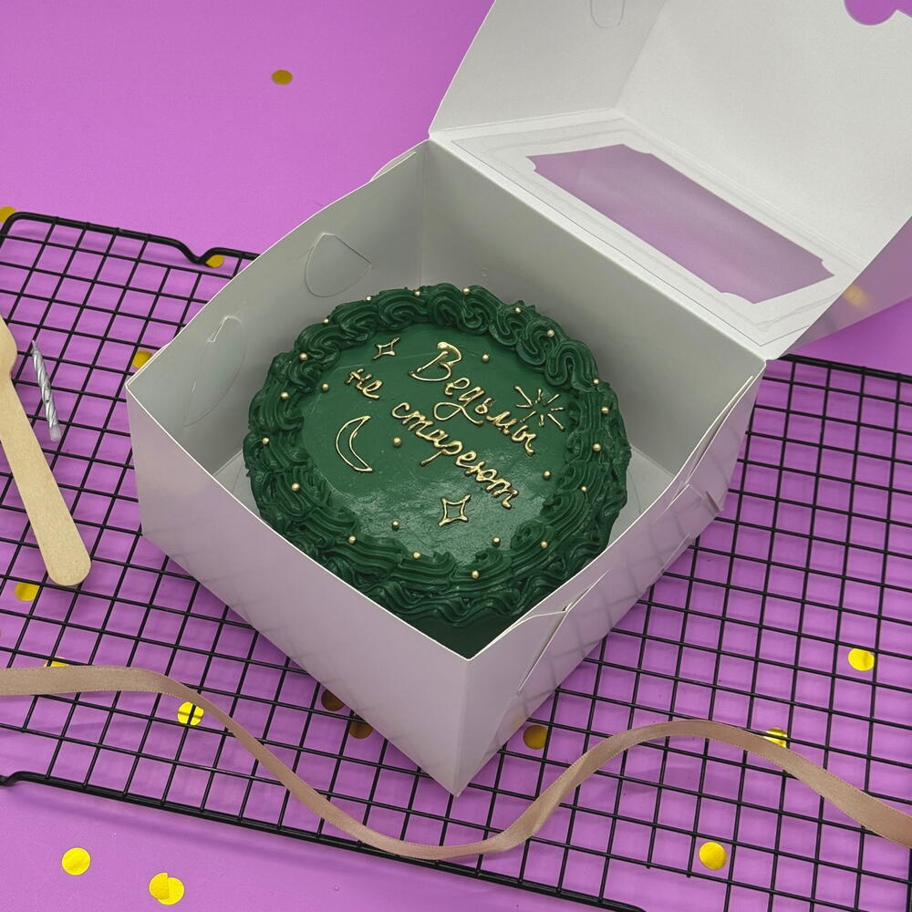 -15% Бенто торт "Ведьмы не стареют" на День рождения подруге