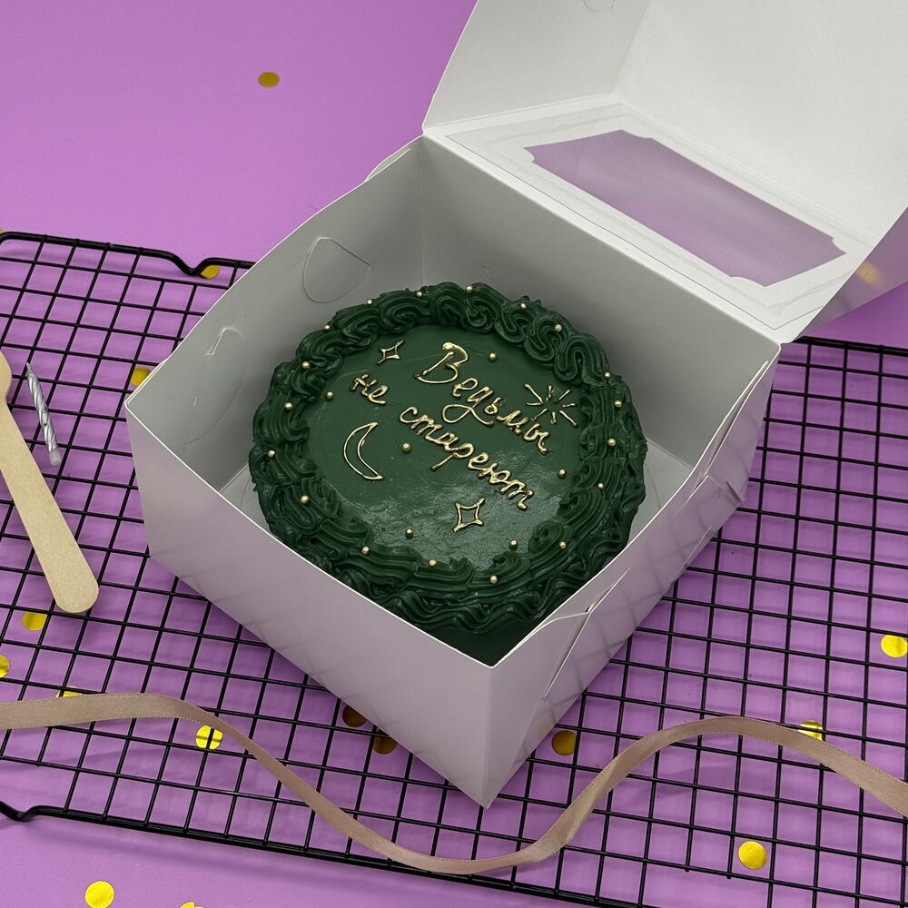 -15% Бенто торт "Ведьмы не стареют" на День рождения подруге