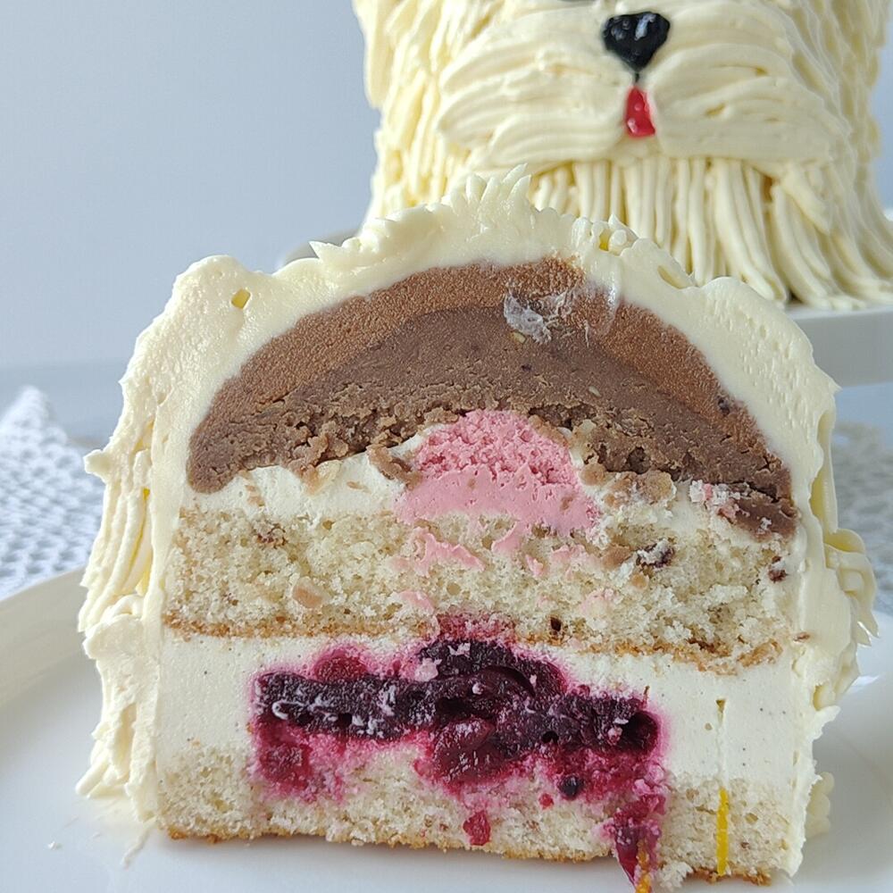 3D торт Собака в подарок