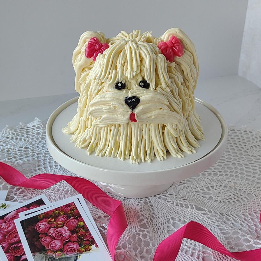 3D торт Собака в подарок