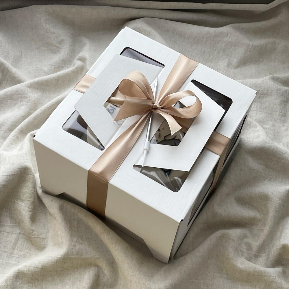 Бенто 1 кг Happy Birthday my love с котами