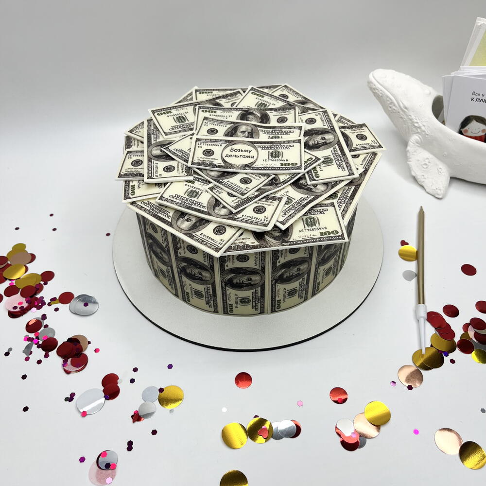 Бенто 1 кг торт Доллары