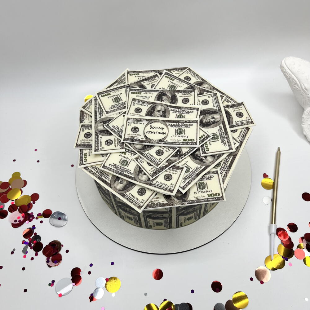 Бенто 1 кг торт Доллары