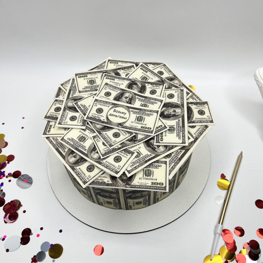 Бенто 1 кг торт Доллары