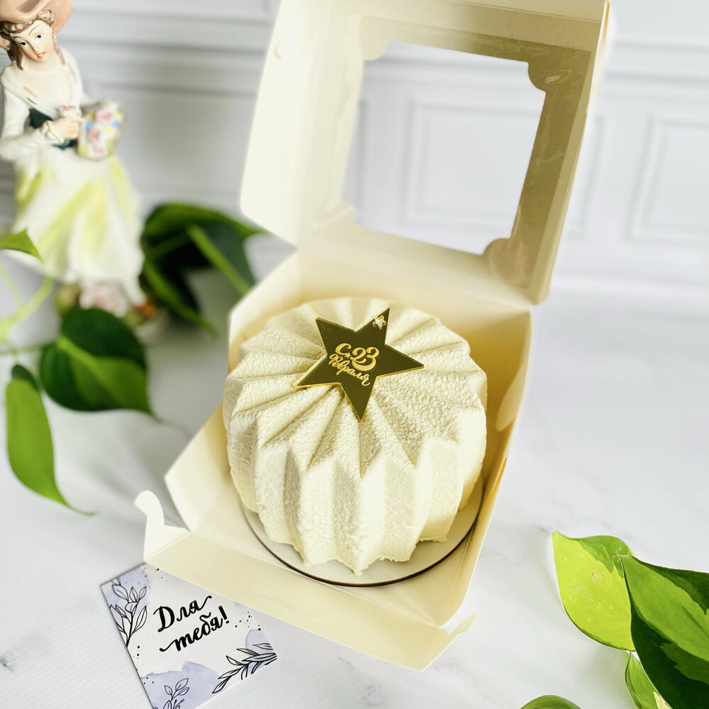 Бенто чизкейк клубника