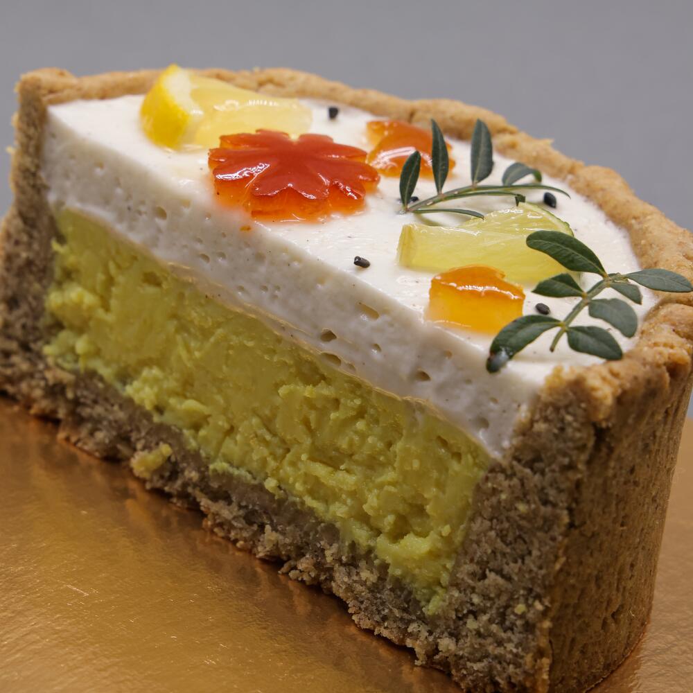 Бенто-чизкейк на 14 февраля. "Флорида" | 0.45 кг | лимонно-лаймовый