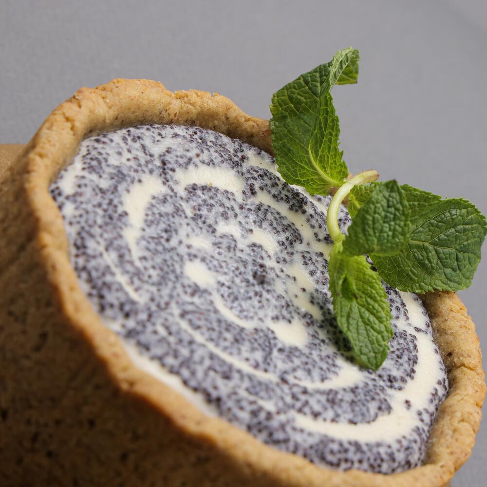 Бенто-чизкейк "Нежность" | 0.4 кг | творожно-маковый