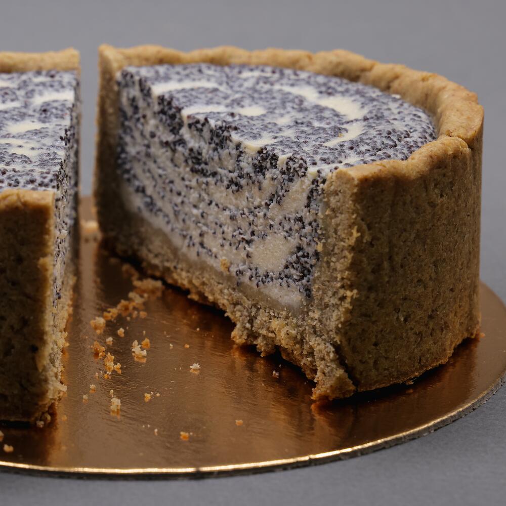 Бенто-чизкейк "Нежность" | 0.4 кг | творожно-маковый