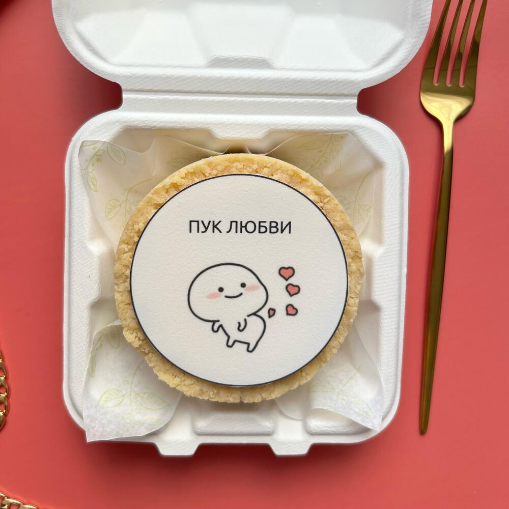 Бенто-чизкейк «Пук любви»