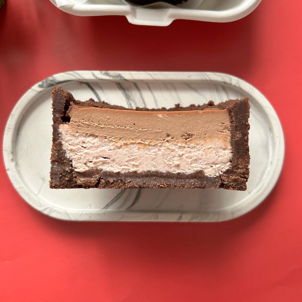 Бенто чизкейк с гусем в подарок