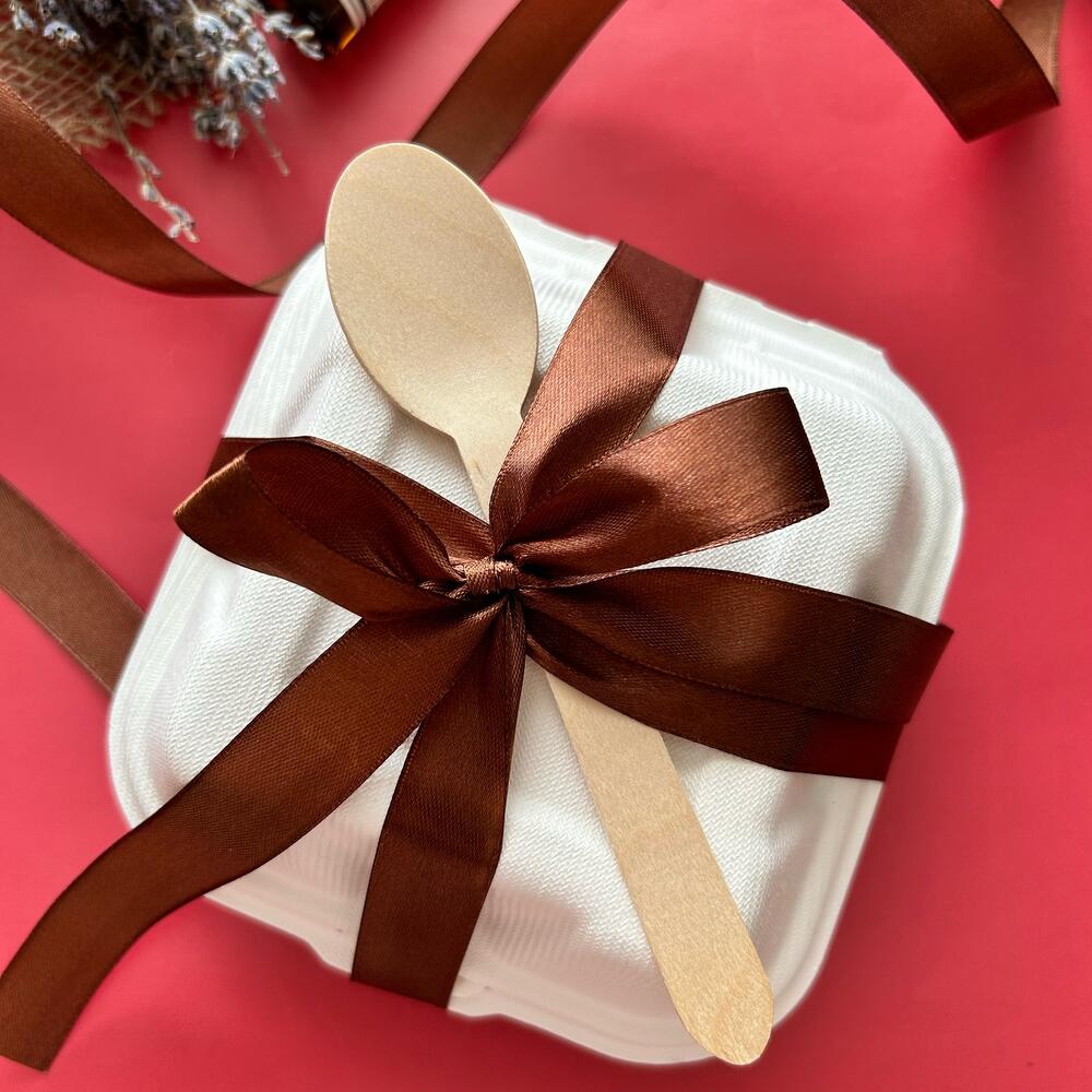 Бенто-чизкейк с клубникой в подарок парню/мужу