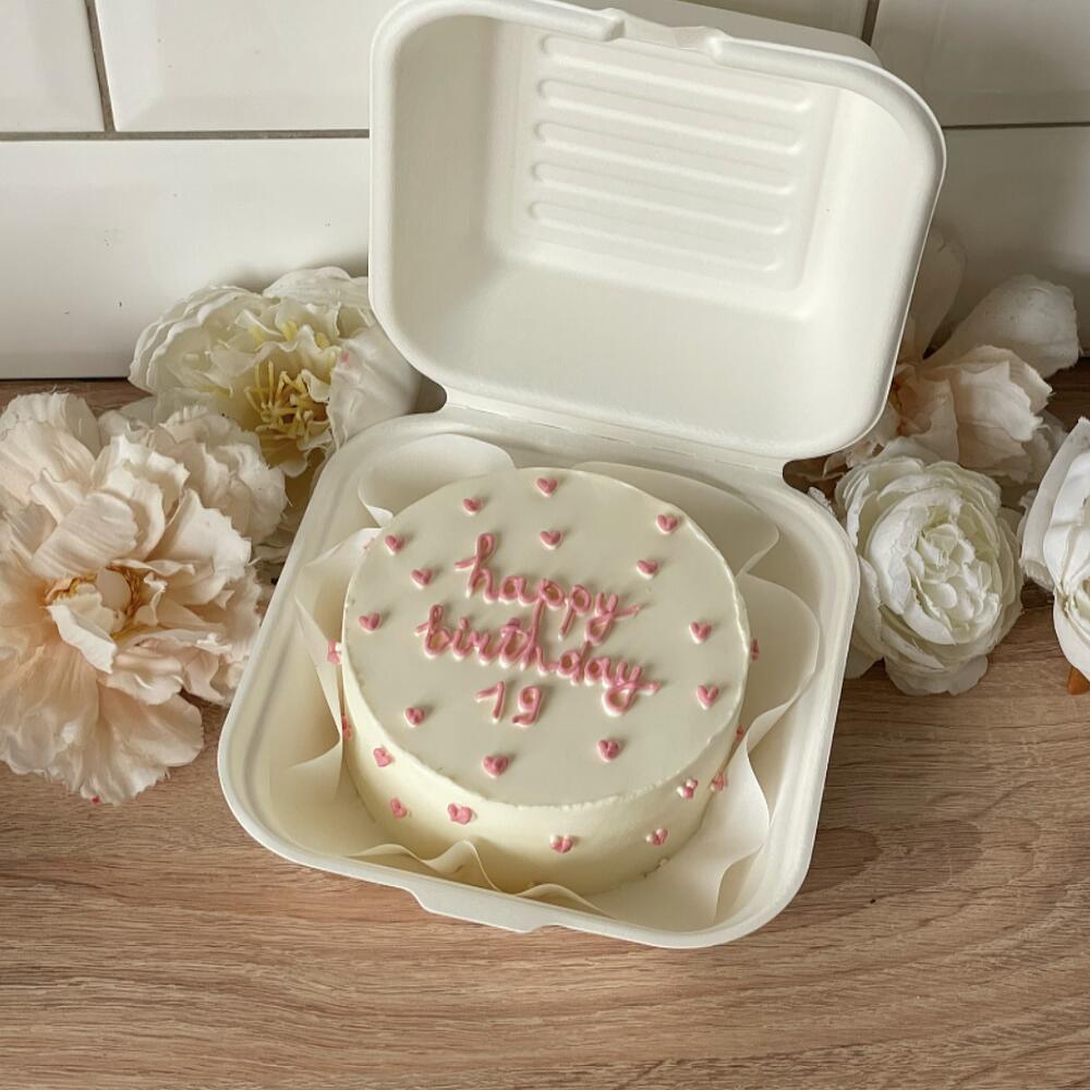 Бенто для девушки с сердечками