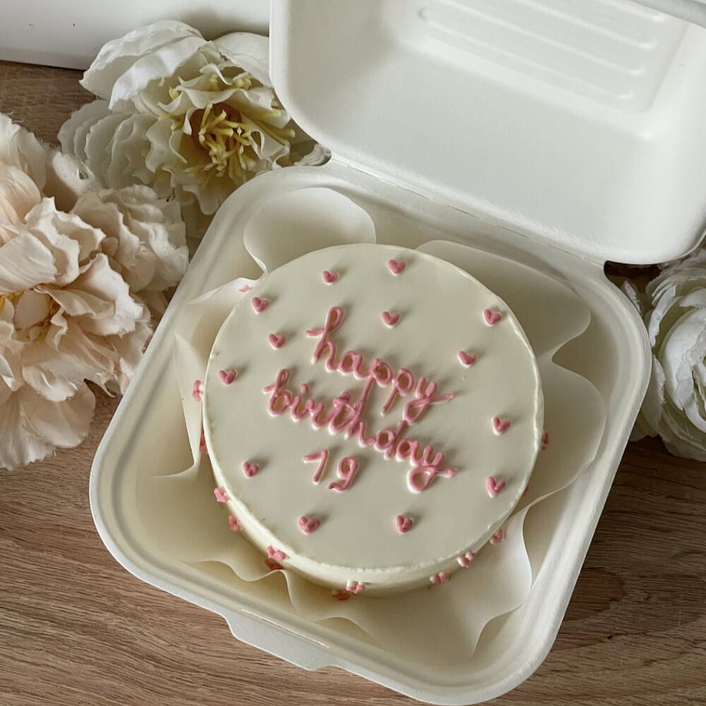 Бенто для девушки с сердечками