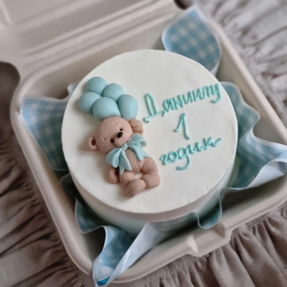 Бенто для малыша с мишкой