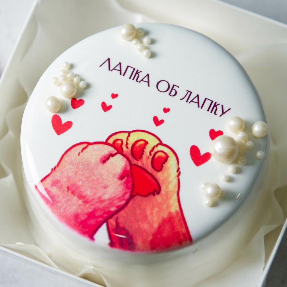 Бенто для влюбленных "Лапка об лапку"