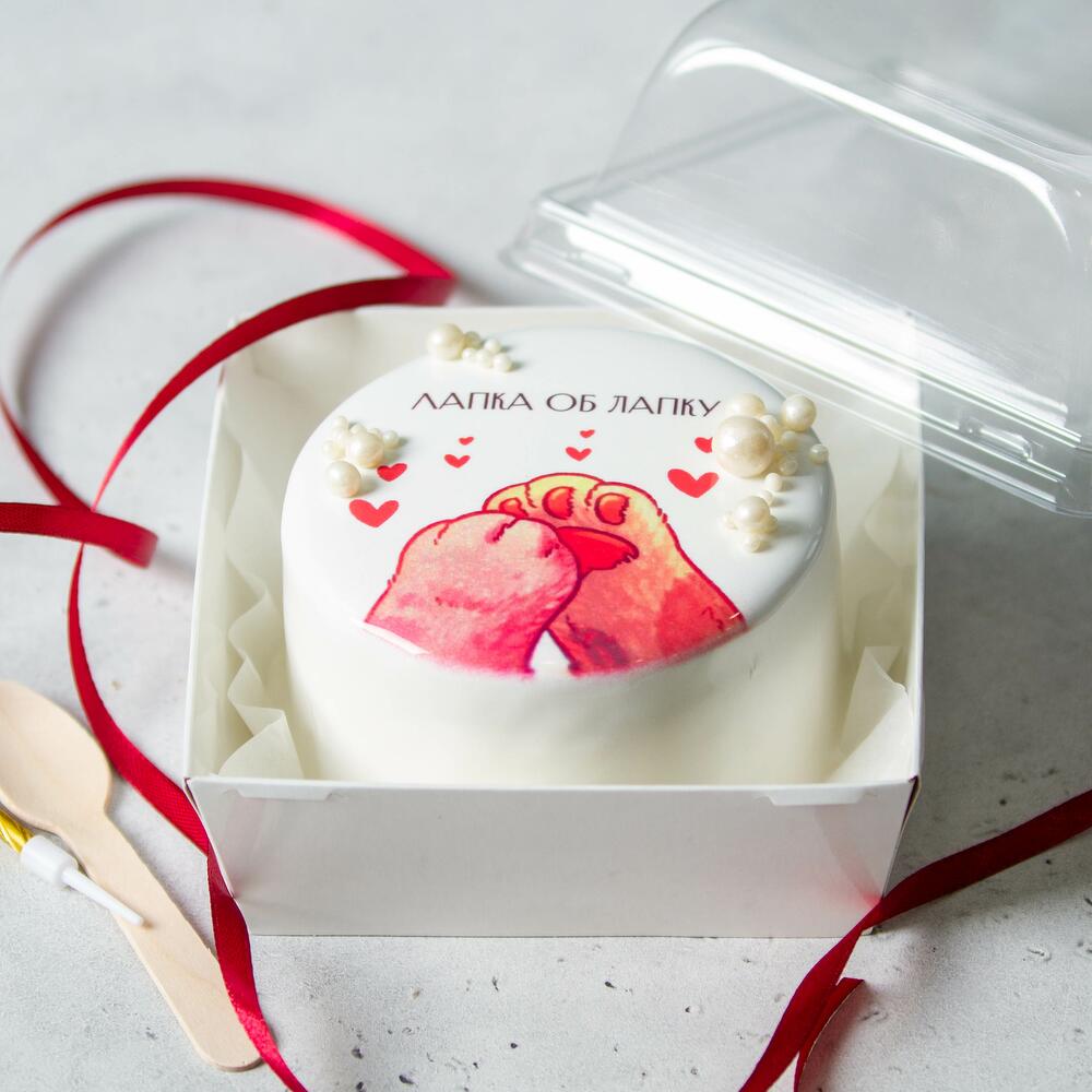 Бенто для влюбленных "Лапка об лапку"