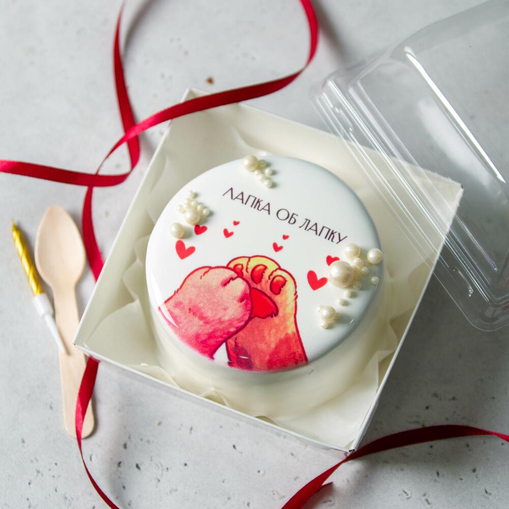 Бенто для влюбленных "Лапка об лапку"