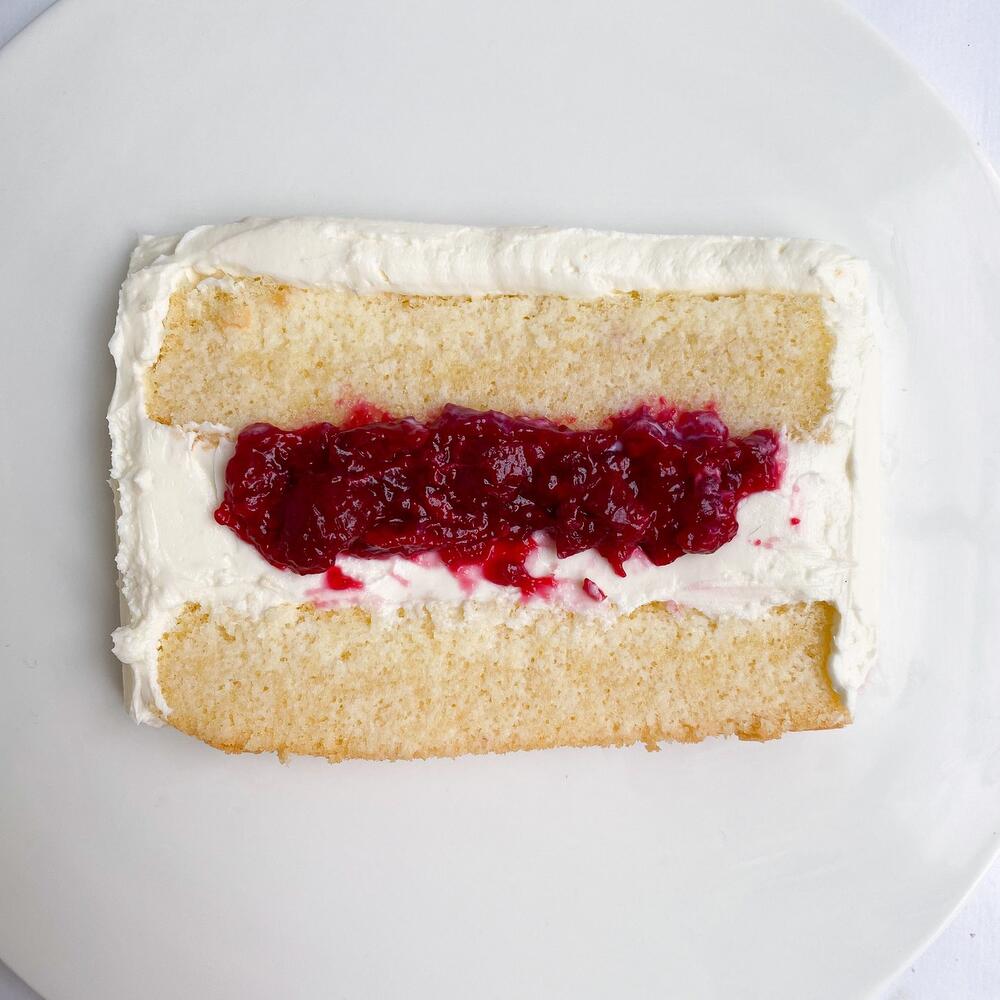 Бенто и 5 капкейков розовые для мамы