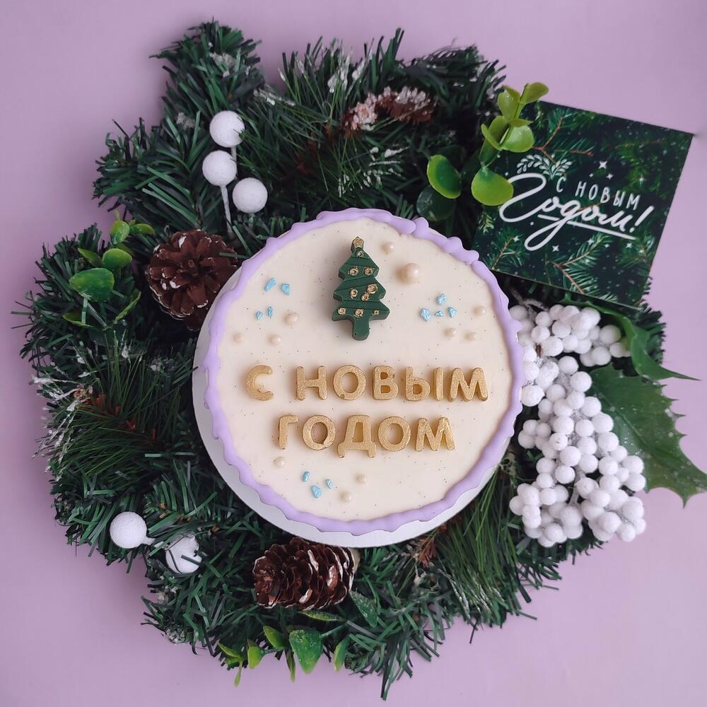 Бенто из мороженого С НОВЫМ 2026 ГОДОМ