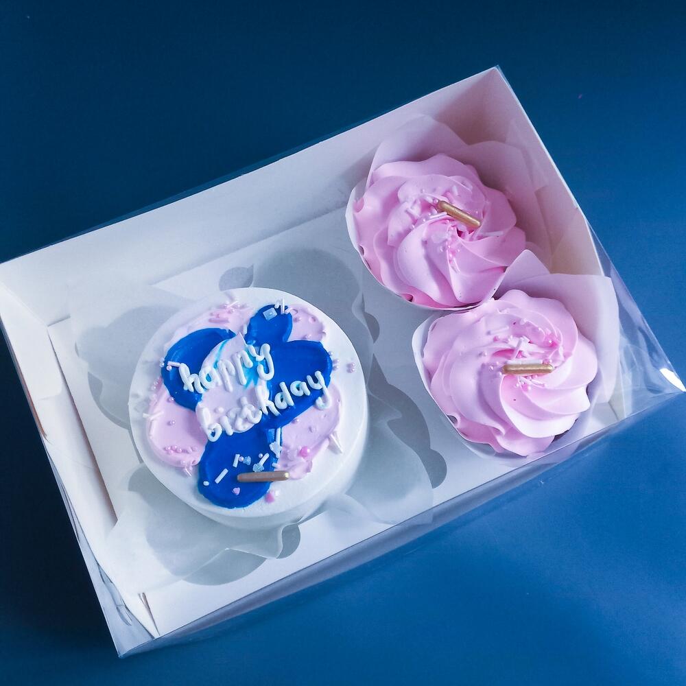 Бенто + капкейки