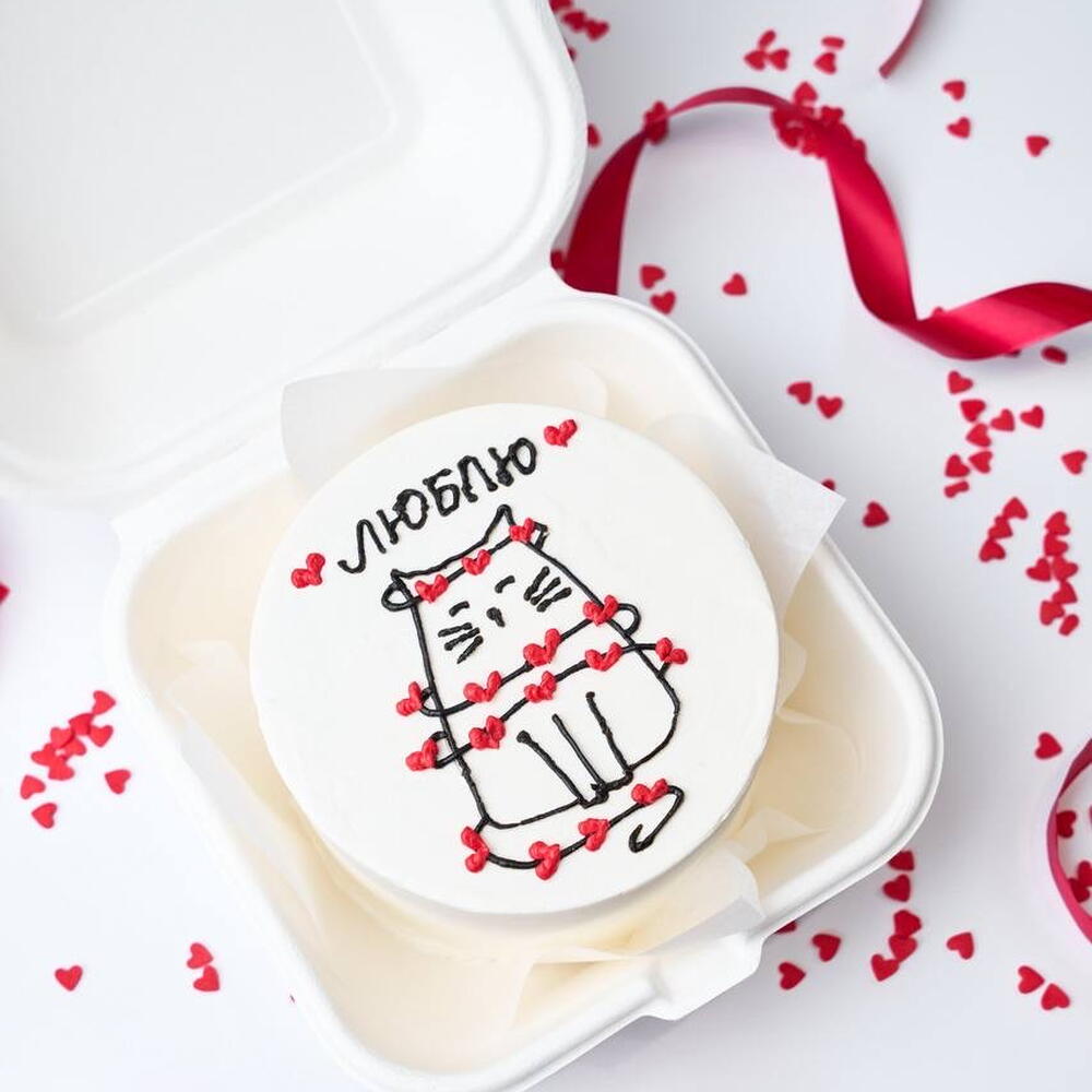 Бенто котик люблю