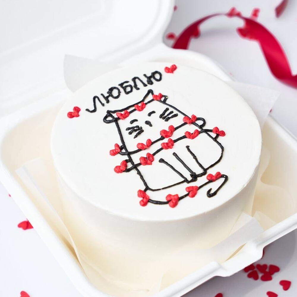 Бенто котик люблю