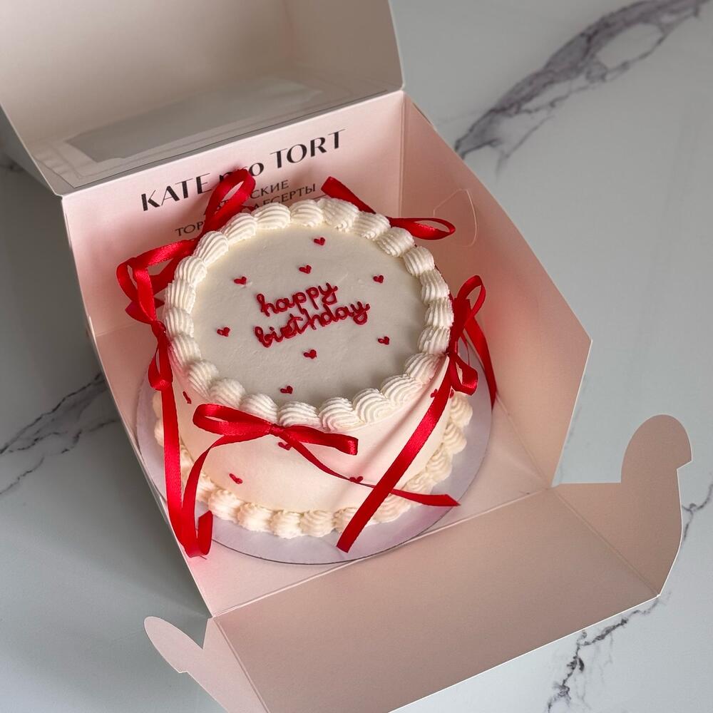 Бенто ламбет с бантиками на день рождения