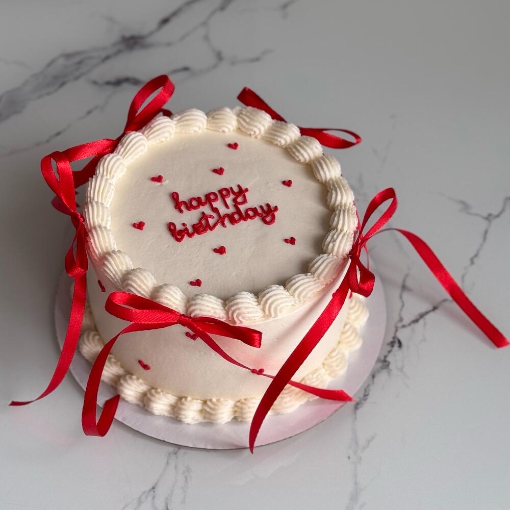 Бенто ламбет с бантиками на день рождения