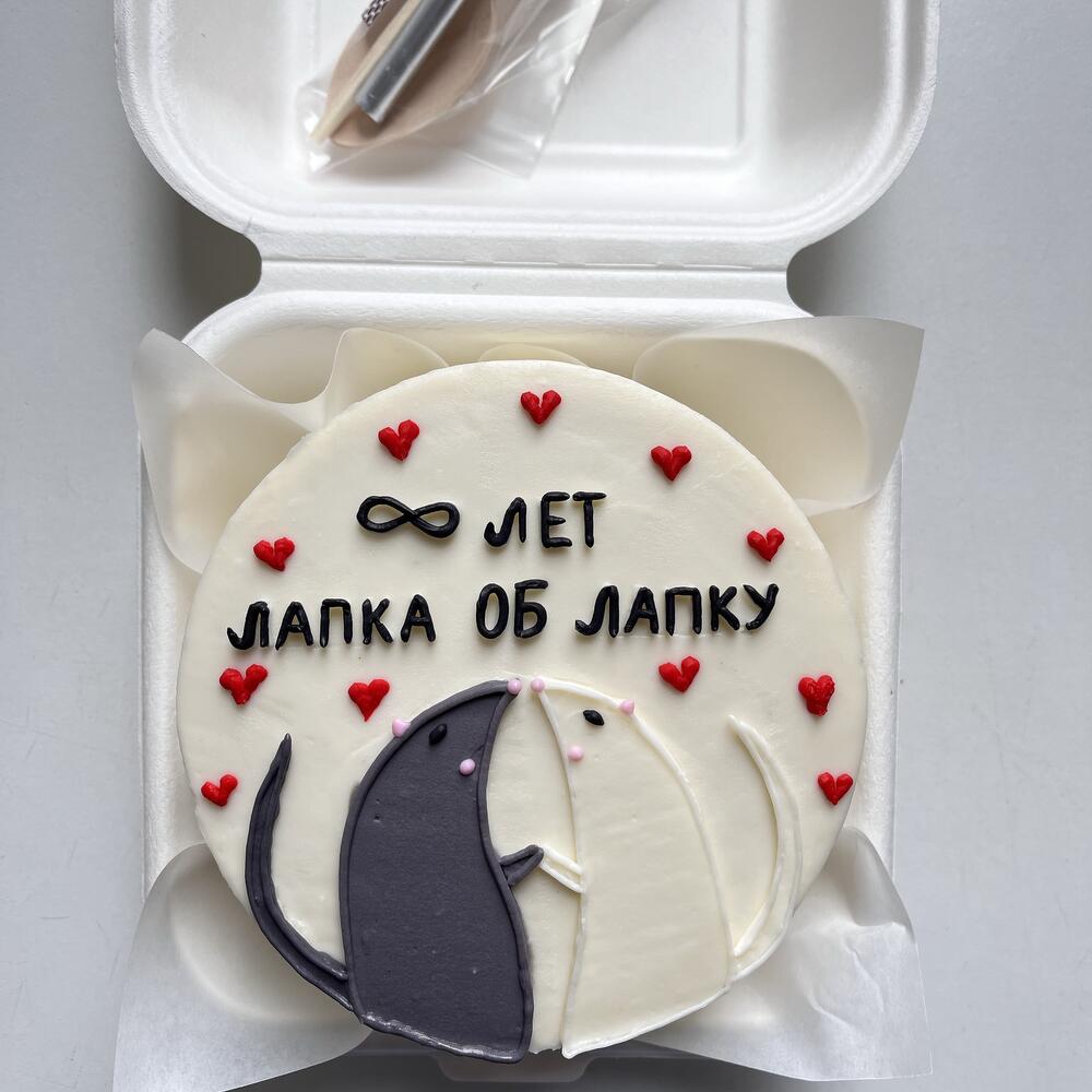 Бенто «Лапка об лапку»