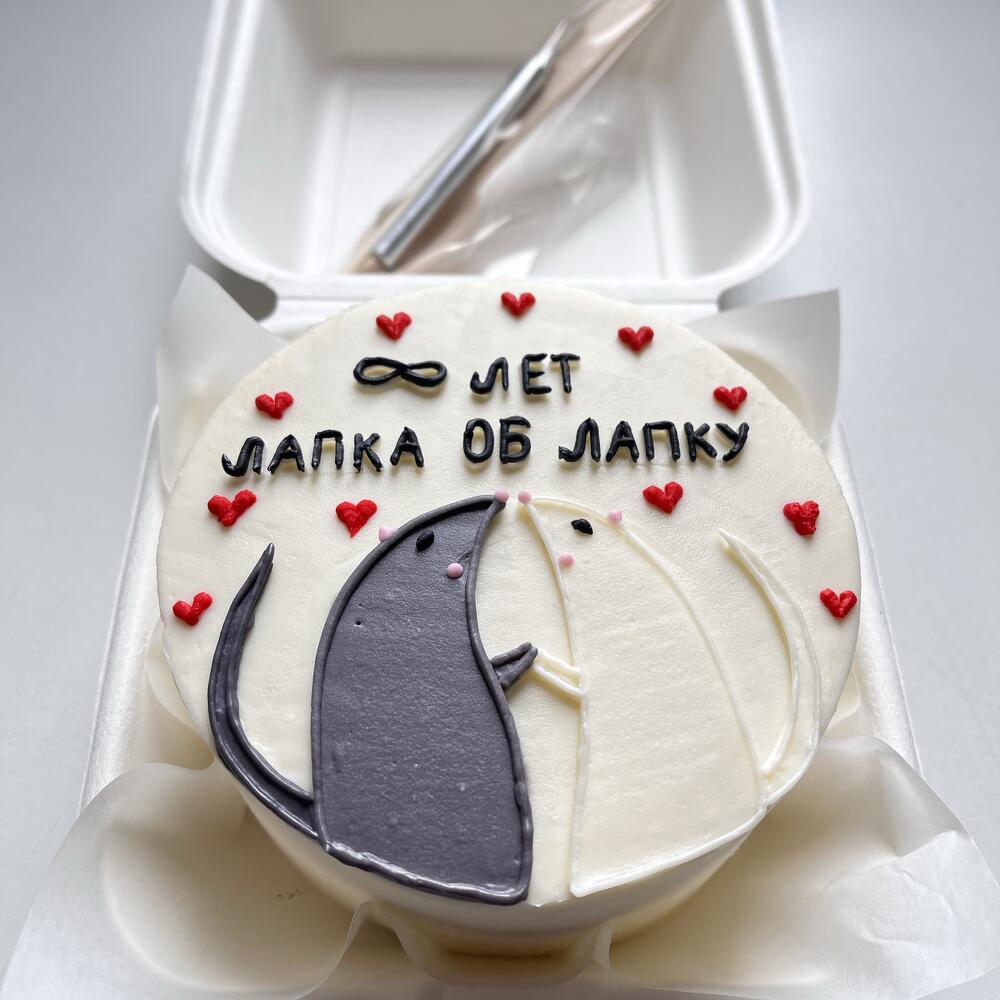 Бенто «Лапка об лапку»