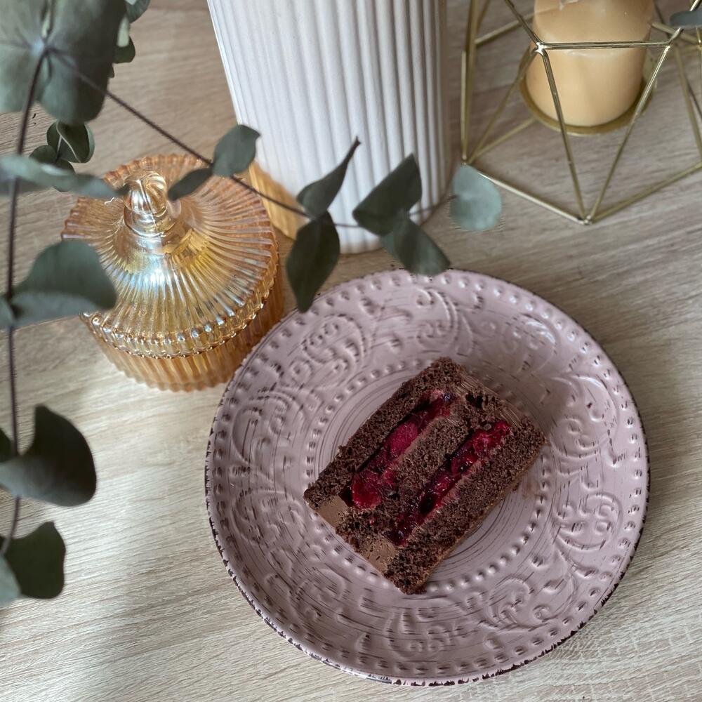 Бенто "Любимому мужчине" (шоколад-вишня), подарок на 14 февраля