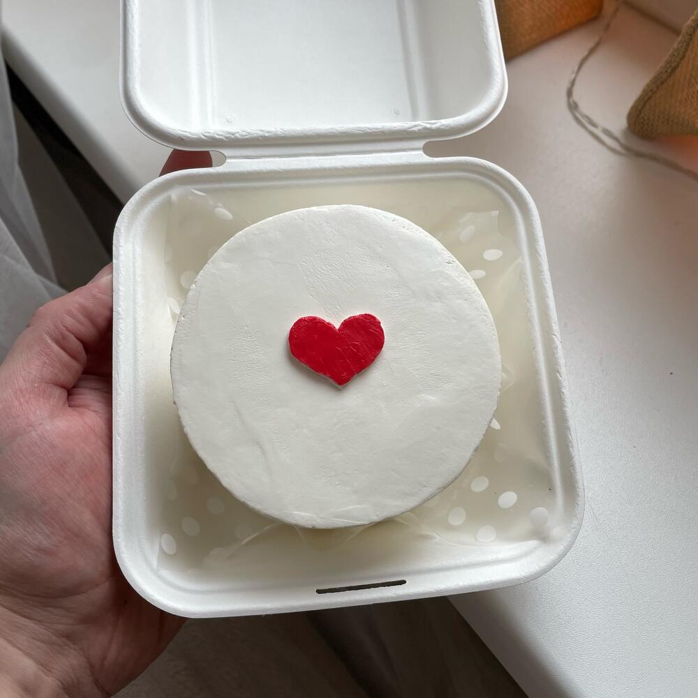 Бенто любимым с сердцем