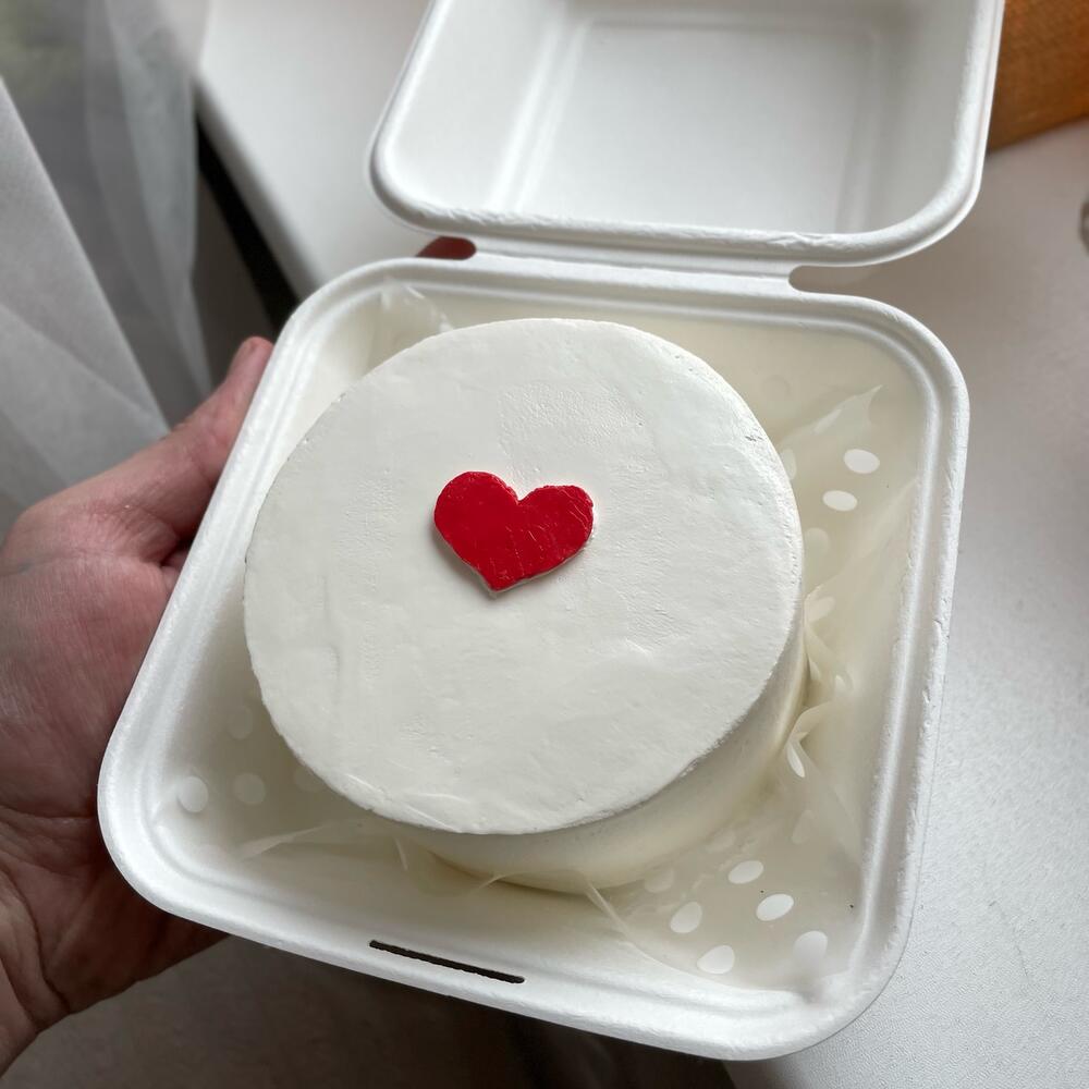 Бенто любимым с сердцем