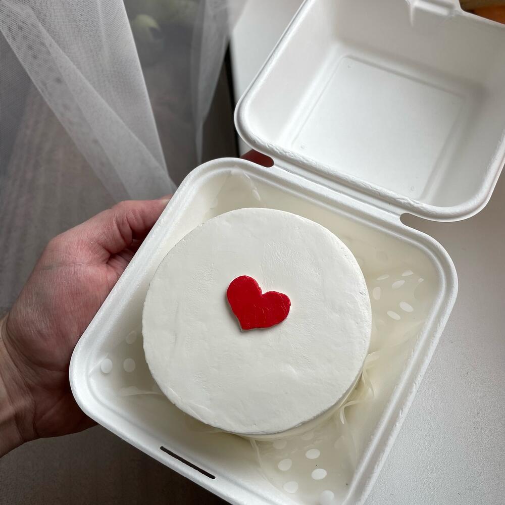 Бенто любимым с сердцем