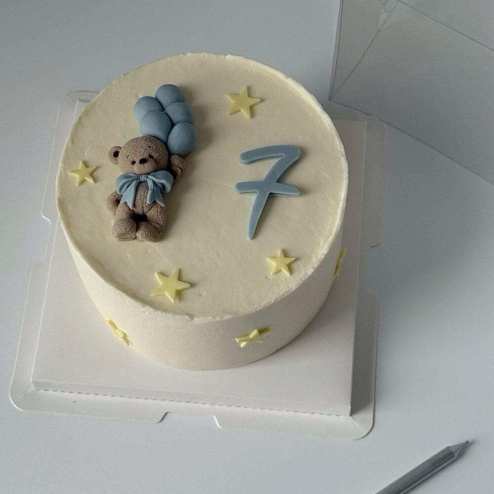 Бенто МАХ торт «Мишка с шарами»