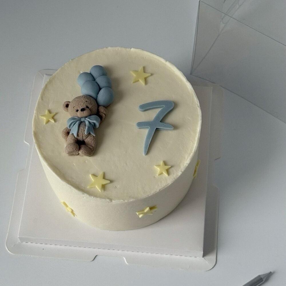 Бенто МАХ торт «Мишка с шариками»