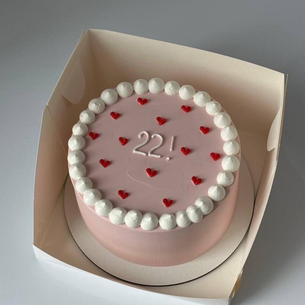 Бенто МАХ торт «Сердечки»