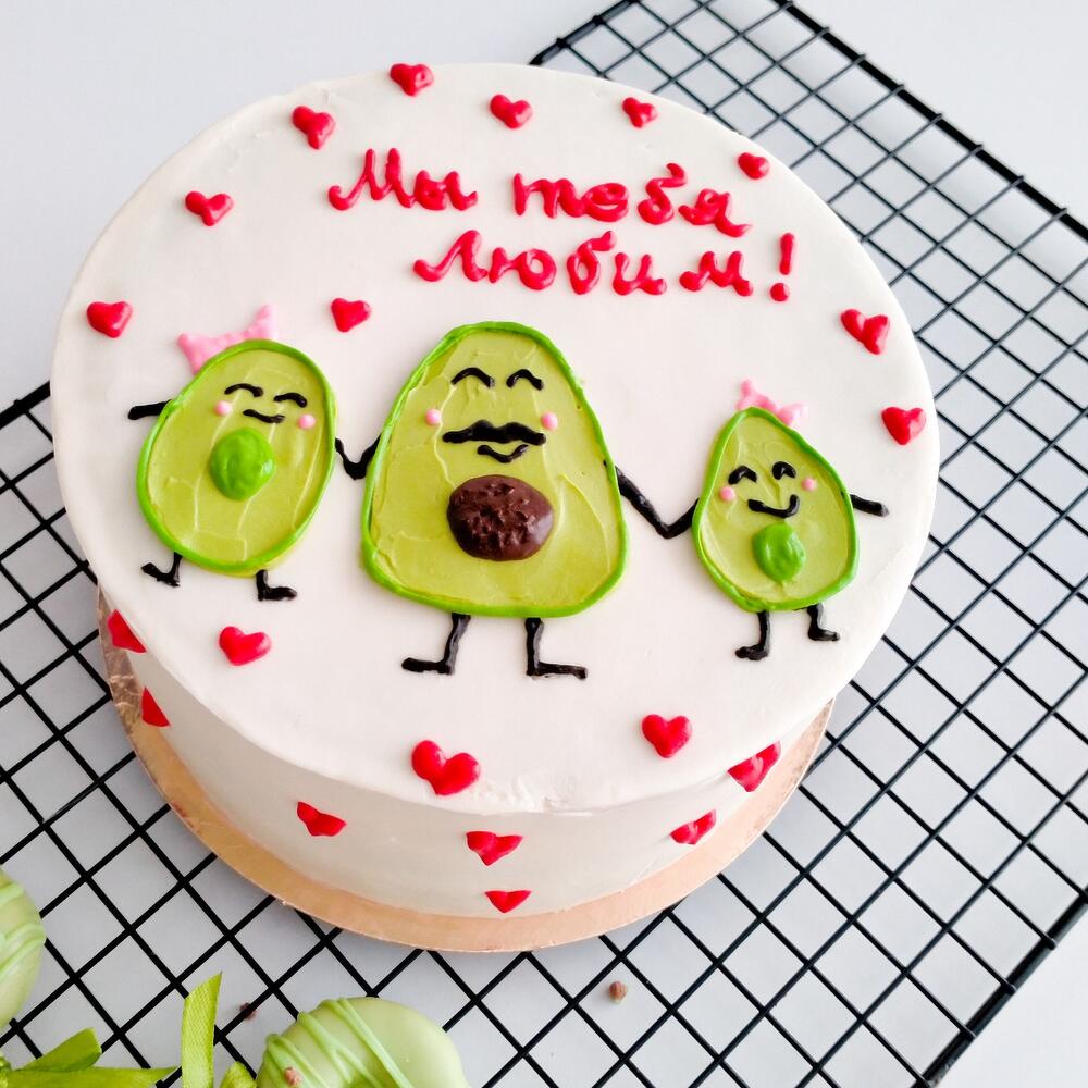 Бенто Макс торт на день рождения "Мы тебя любим"