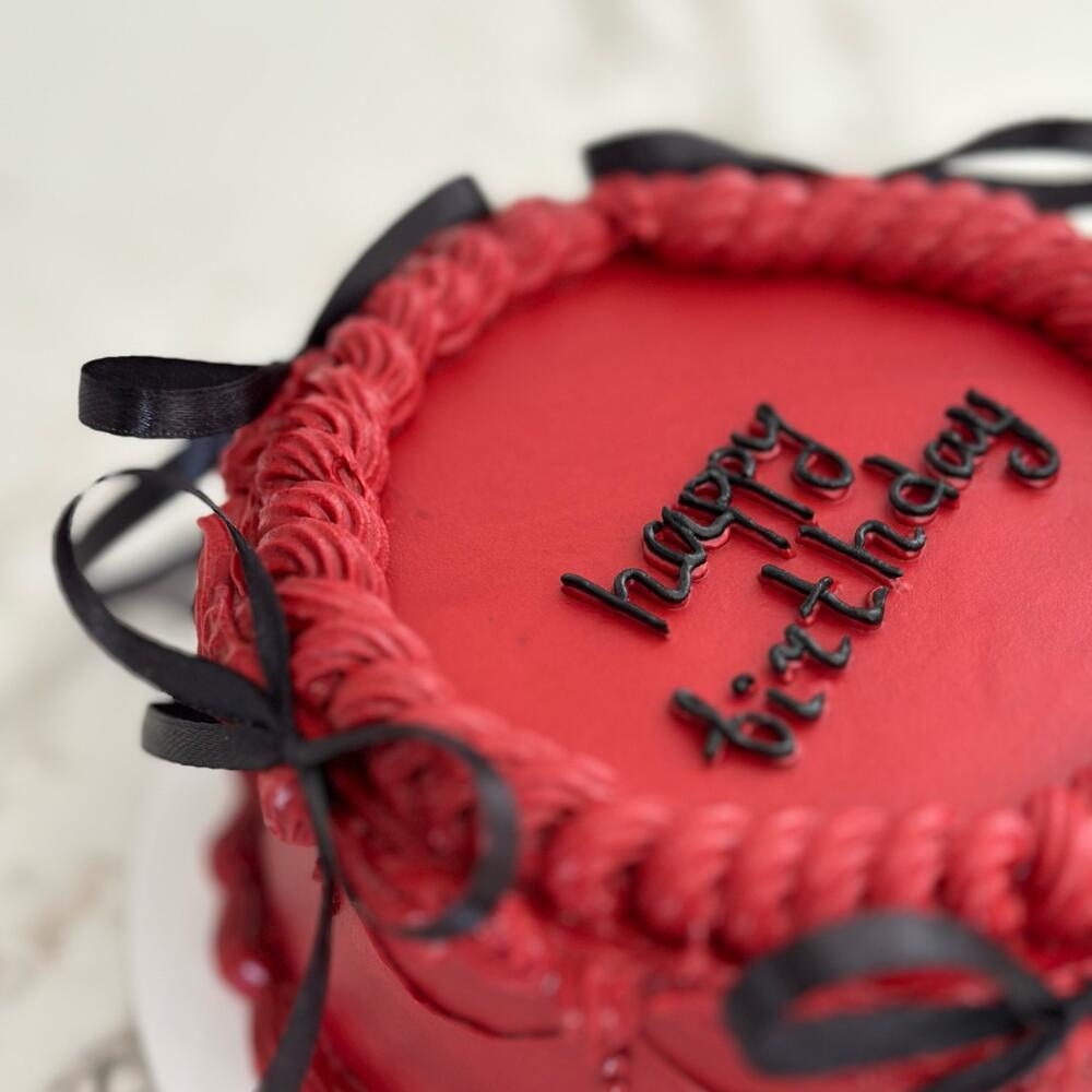 Бенто макси Ламбет с бантиками на день рождения