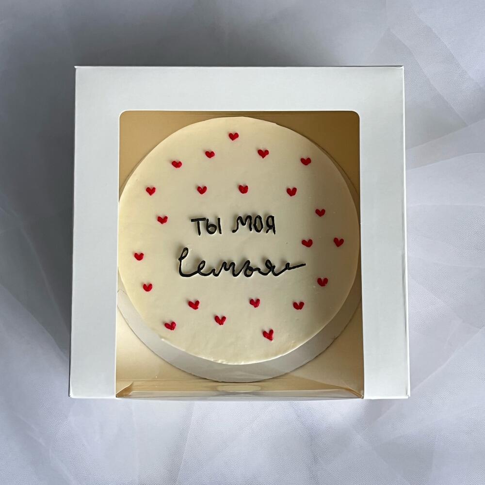 Бенто макси с надписью «ты моя семья »