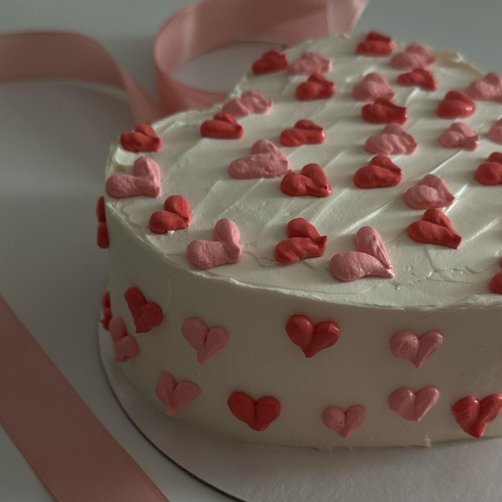 Бенто макси с сердечками в виде сердца