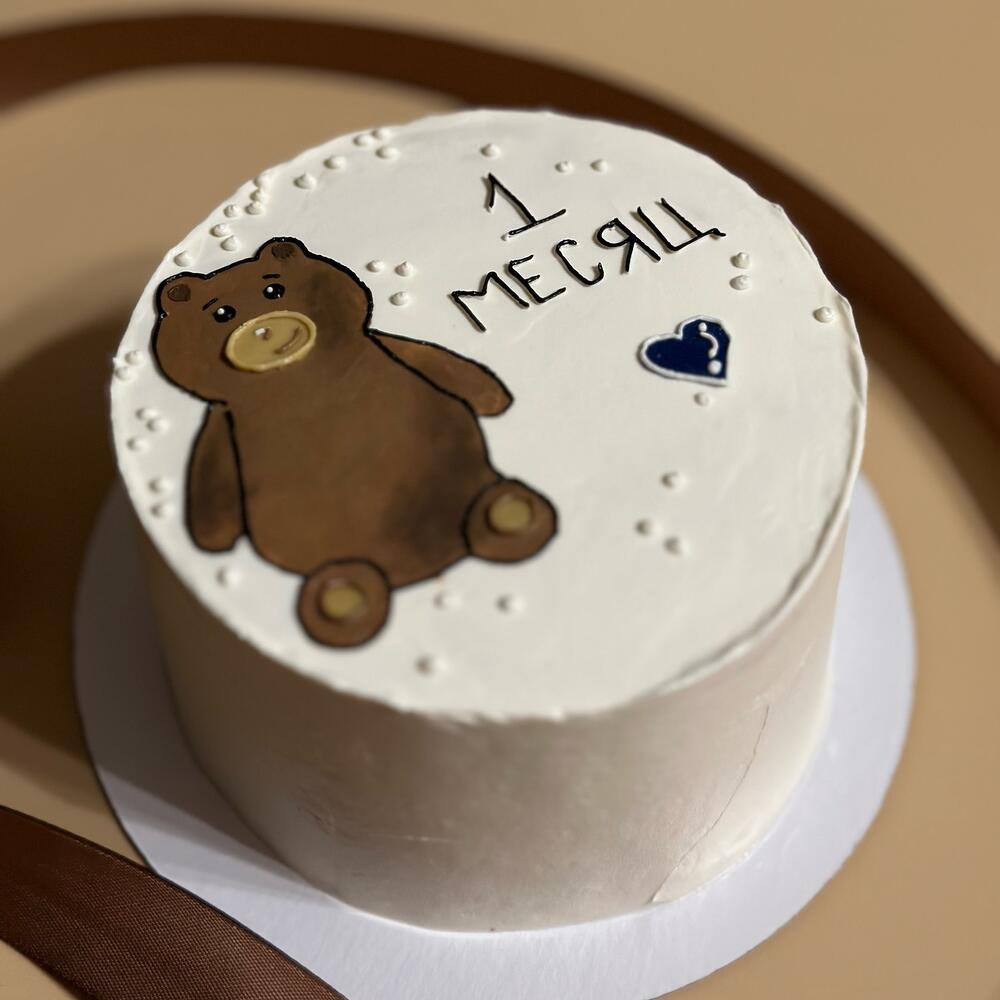 Бенто малышу с мишкой, медведем на каждый месяц