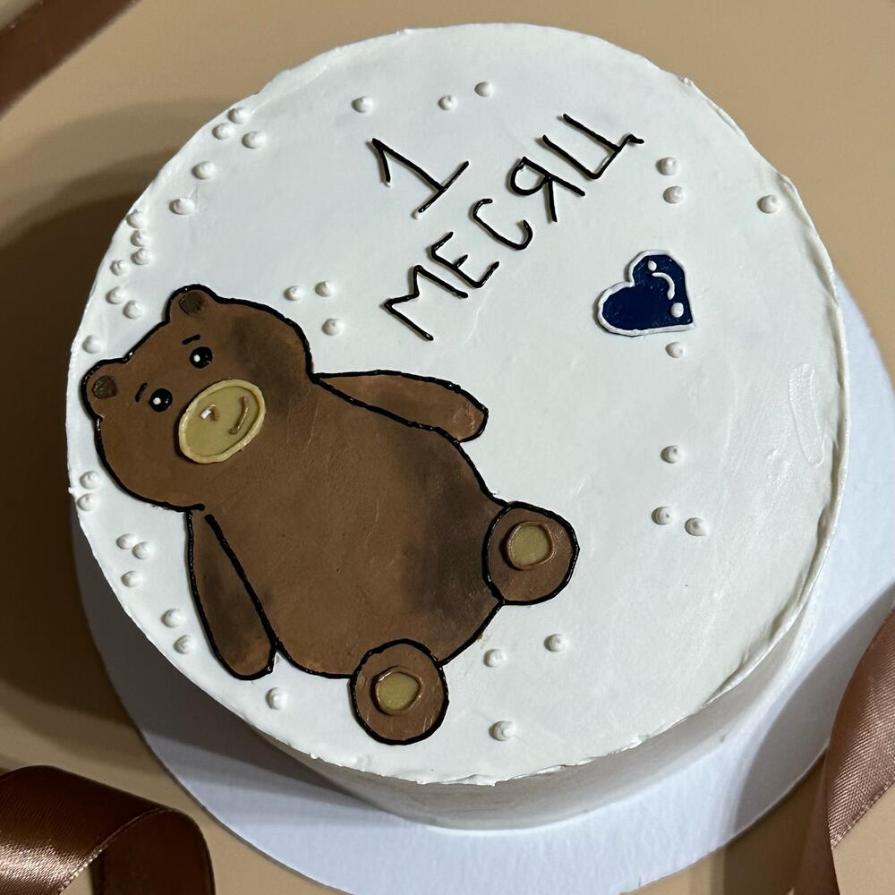 Бенто малышу с мишкой, медведем на каждый месяц