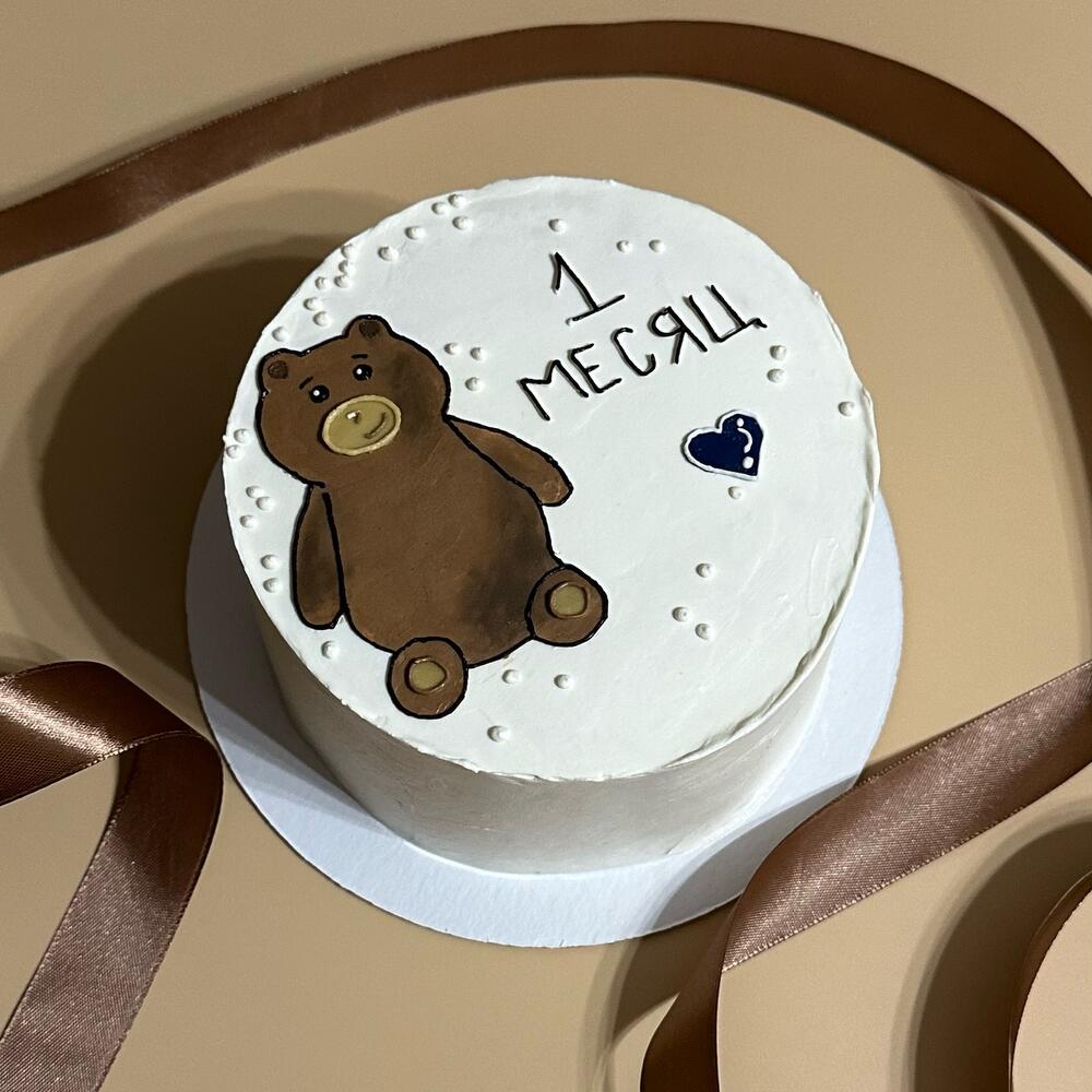 Бенто малышу с мишкой, медведем на каждый месяц